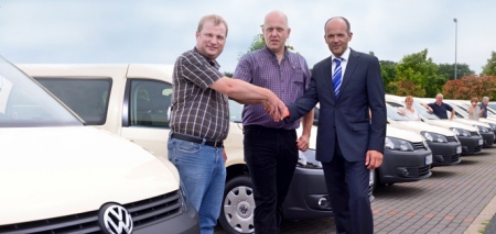 Neue Caddy für Taxi Waldmann.