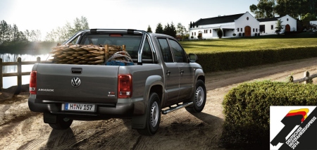 Der Amarok gewinnt den Deutschen Nutzfahrzeugpreis 2014.