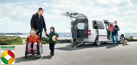 Volkswagen Nutzfahrzeuge auf der REHACARE 2014.