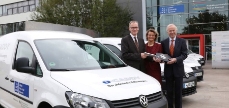 Flottentest mit e-Caddy.