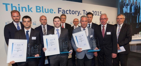 Auf Erfolgskurs: Umweltprogramm „Think Blue. Factory.“.
